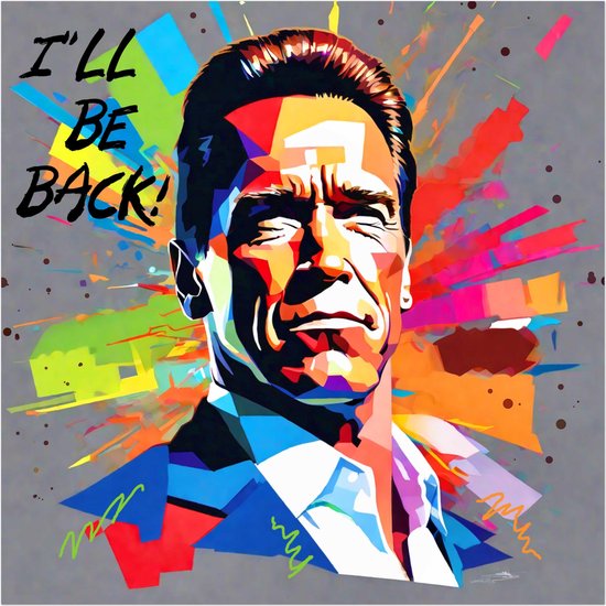 Terminator | Arnold Schwarzenegger poster | Arnold Schwarzenegger posters | 50 x 50 cm