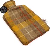 Kruik Geel Beige - 2 liter - Harris tweed - Handgemaakt in Schotland - Caroline Wolfe