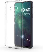 DrPhone TPU Hoesje - Transparant Ultra Dun Premium Soft-Gel Case - Geschikt voor LG G8S – Transparant