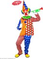 Widmann - Clown & Nar Kostuum - Ben De Vrolijkste Clown Kind Kostuum - Multicolor - Maat 158 - Carnavalskleding - Verkleedkleding