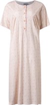 Cocodream dames nachthemd Korte mouw - Squares - XL - Roze