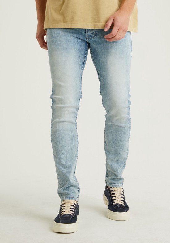 Chasin' Jeans Slim-fit jeans Carter Bleach Lichtblauw
