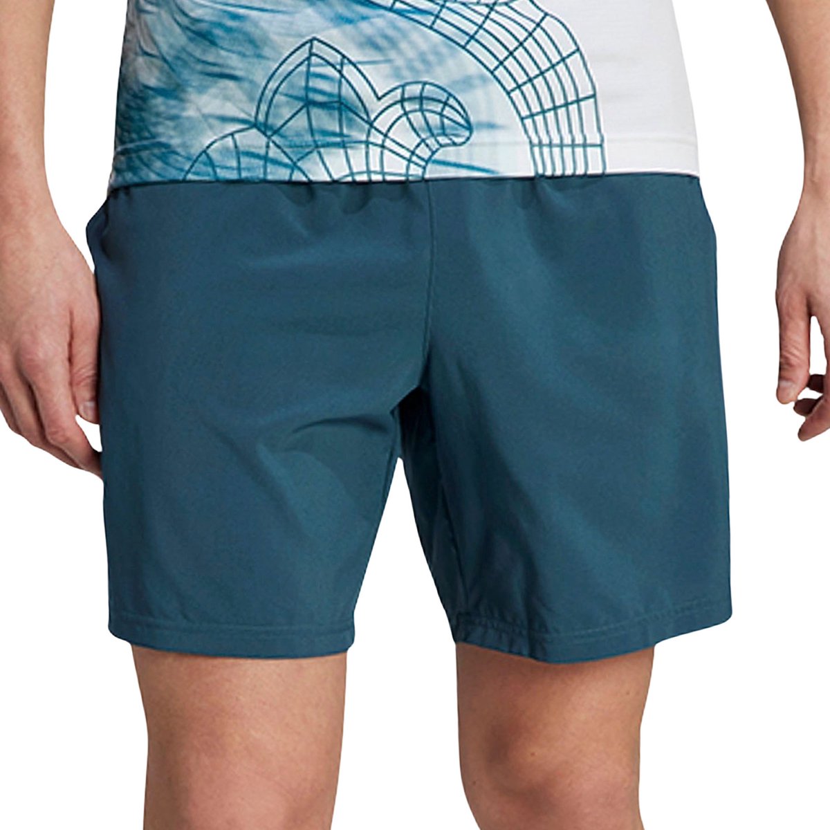 adidas Club Stretch Woven Sportbroek Mannen Groen