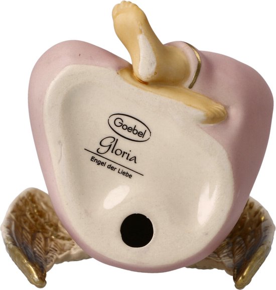 Goebel Engel van de liefde - Decoratief beeld van aardewerk - 10 cm