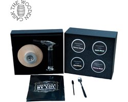 Cocktail & Whisky Smoker - Geschikt voor Whisky, Gin, Cocktails - Inclusief 4 soorten rookhout & Storm Gasbrander Cocktail & Whisky Smoker - Geschikt voor Whisky, Gin, Cocktails - Inclusief 4 soorten rookhout & Storm Gasbrander