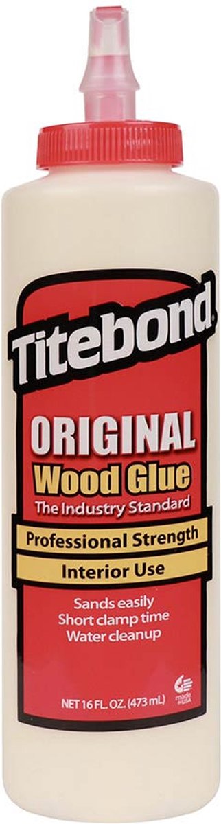 Titebond lijm titebond, original wood glue, 473ml
