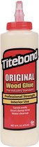 Titebond lijm titebond, original wood glue, 473ml