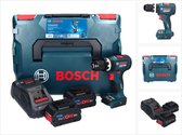 Bosch GSB 18V-90 C Profi-accuschroefboormachine 18 V 64 Nm borstelloos + 2x ProCORE accu 8.0 Ah + lader + L-Boxx
