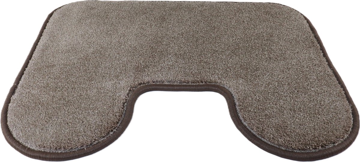 Luxe - WC mat - licht bruin - 45x60cm