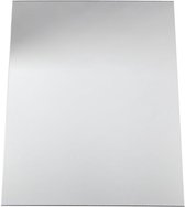Feuille miroir plastique 29 5x21 cm épaisseur 1 1 mm 1 feuille