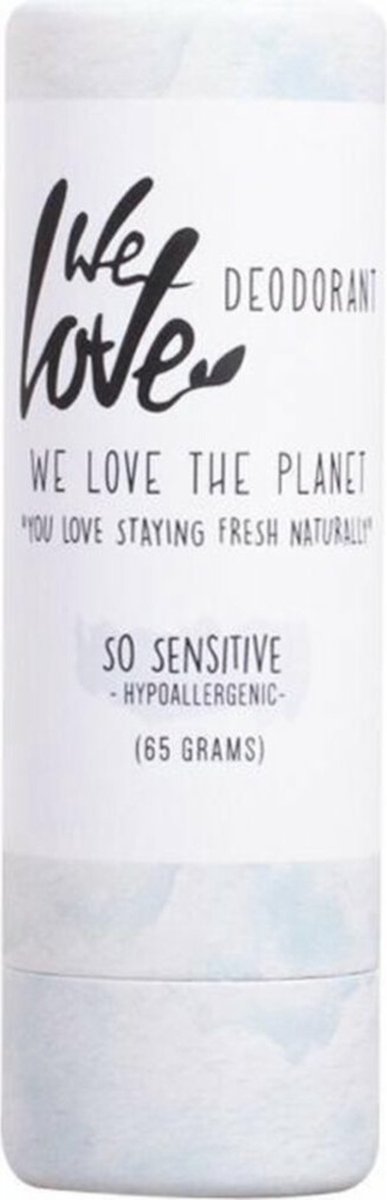 Goedkoopste We Love the Planet deodorantstick - So Sensitive