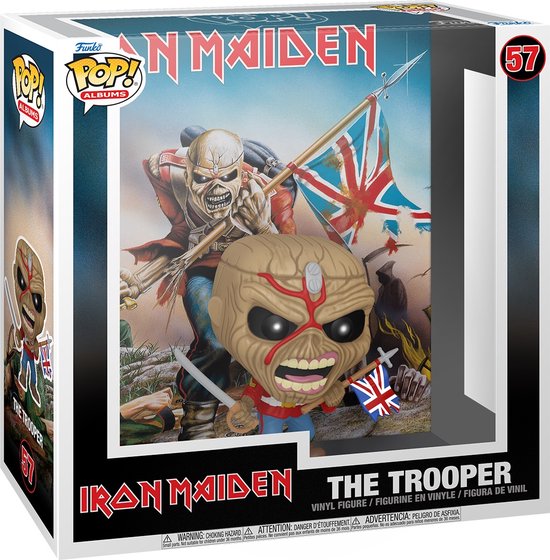 Funko Iron Maiden Killers Eddie GITD Glow In The Dark Figure #144 Special Ed