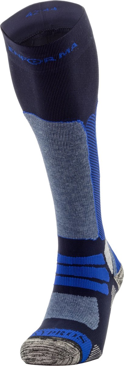 Enforma Kypros Sport en Ski sokken Sportsokken Enkel en Achilles support Bacterievrij Medium compressie – L 42-44 Grijs