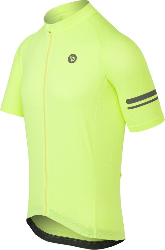 AGU Essential Fietsshirt Heren - Korte Mouwen - Hi Vis Neon - Maat M van AGU — afbeelding 5