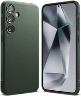 Ringke Onyx | Hoesje Geschikt voor Samsung Galaxy S24 Plus | Back Cover Flexibel TPU | Militaire Standaard | Groen