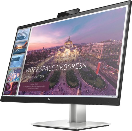 HP E24d G4 - Full HD IPS 60Hz Webcam Monitor - 24 Inch - HP