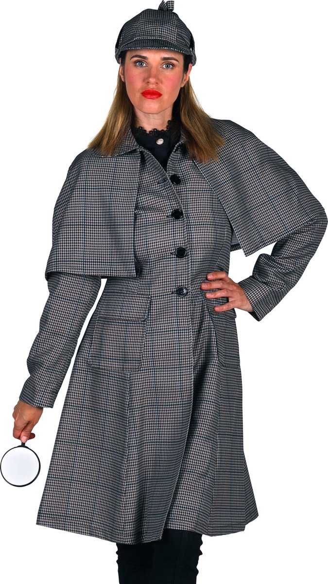 Sherlock Holmes Kostuum - Detective Pak - Carnavalskleding - Dames - Maat S