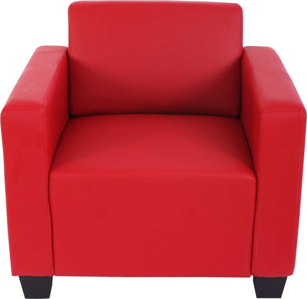 Cosmo Casa Lounge Stoel - Kunstleer - Rood