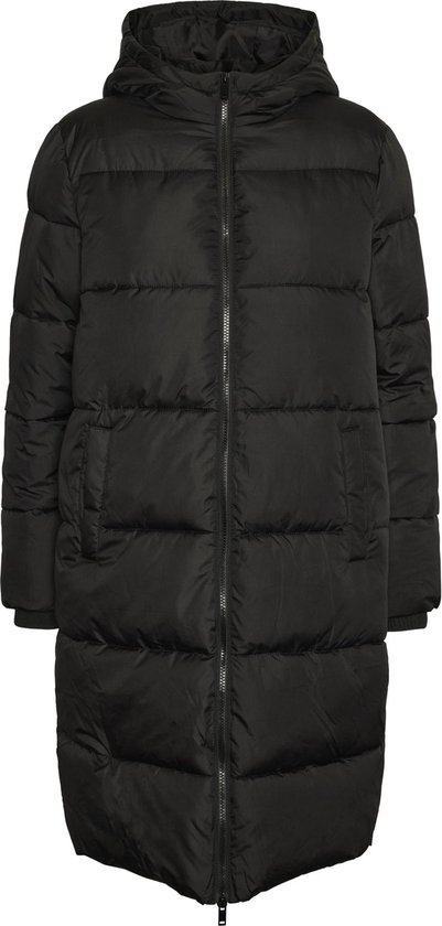 Foto: Pieces pcbee new long puffer jacket noos bc dames puffer jacket maat l