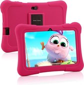 Crossover Retail® - Tablette pour enfants - Temps d'écran réglable - Incl. Logiciel éducatif - Android - Webcam - 7 pouces - 32 Go - Rose