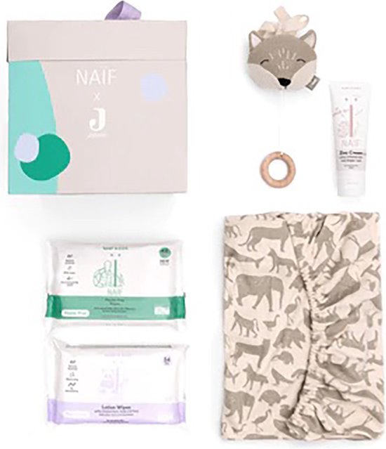 * Jollein x Naïf Gift Set - Wipe For The Future — afbeelding 2
