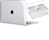WAEYZ - Laptophoes Hardshell Laptopcover - Case Hoes Geschikt voor MacBook New Air 13.6 inch A2681 - Transparant