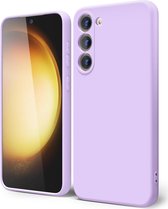 Hoesje met Camera Bescherming Geschikt voor Samsung Galaxy S23 Plus | Back Cover | Dun | Flexibel TPU | Lila
