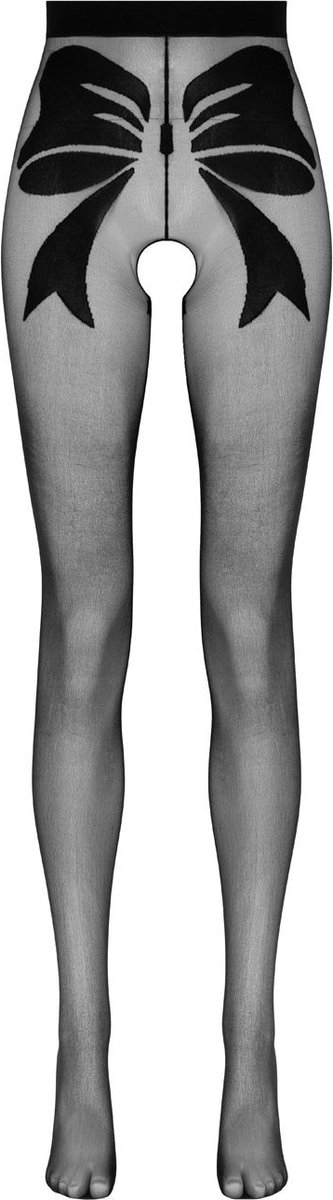 Goedkoopste Woven bow crotchless pantyhose