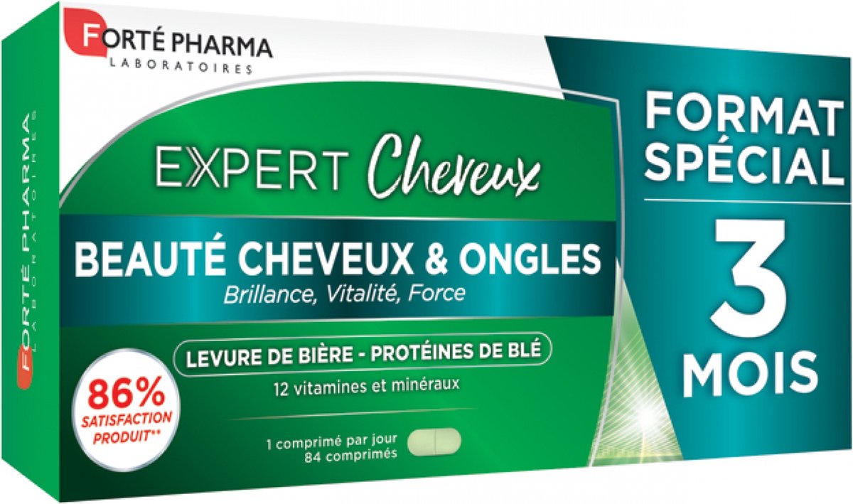 Goedkoopste Forté Pharma Expert Cheveux 84 Tabletten