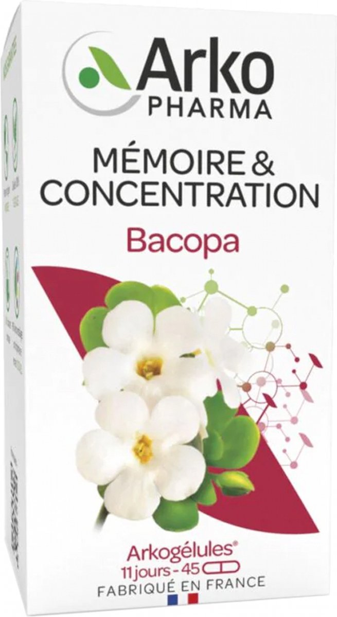 Goedkoopste Arkocaps Bacopa Plantaardig 45