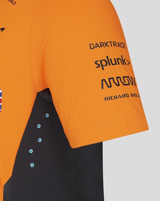 Mclaren Norris Polo Oranje 2024 L - Lando Norris - Formule 1 - LN4 van McLaren — afbeelding 4