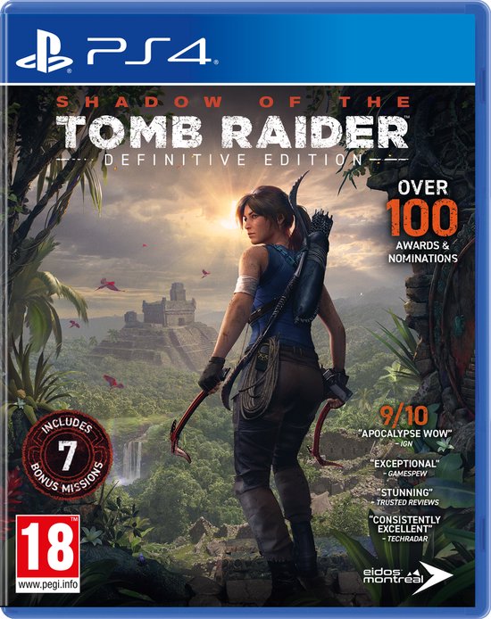 Shadow of the Tomb Raider Definitive Edition - PS4 - Crystal Dynamics