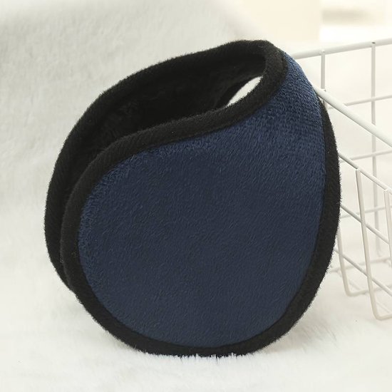 Cache-oreilles d'hiver au Design Unique, Safe pour les cheveux et les écouteurs, en Blue