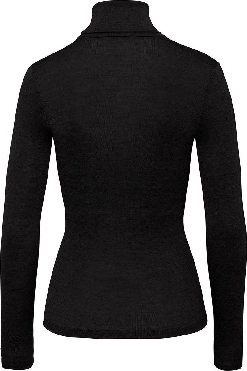 Hanro - Woolen Silk - Dames Coltrui - Zwart - M