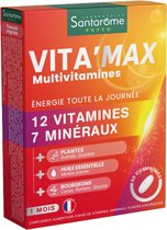 Santarome Vita'Max Multivitaminen Voor Senioren 30 Tabletten