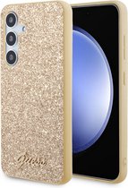 Guess Glitter Back Case - Samsung Galaxy S24 (S921) - Goud