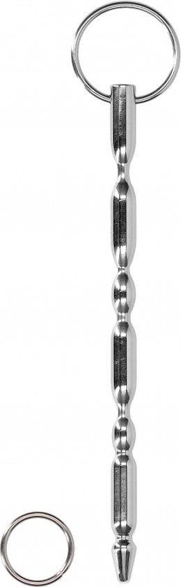 Foto: Shots ouch rvs geribbelde dilator 9 5 mm silver