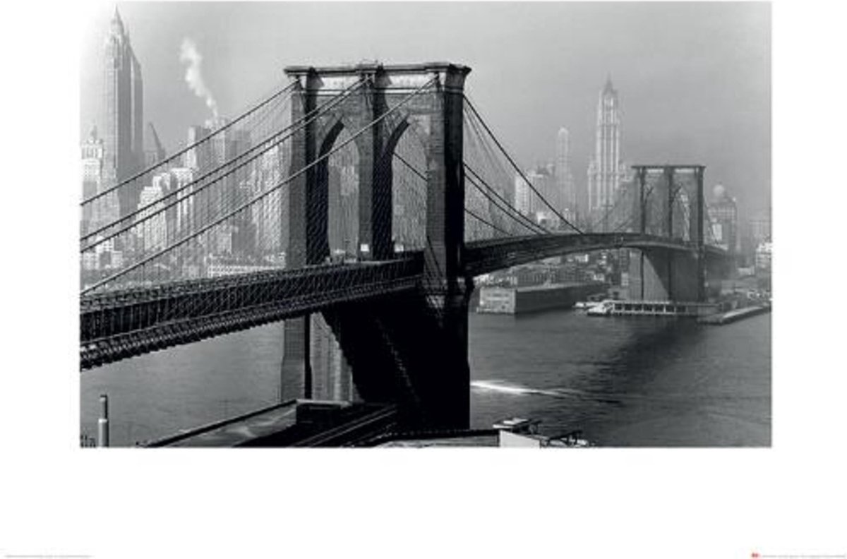 Pyramid Kunstdruk Time Life - Brooklyn Bride New York 1946 60x80cm Divers