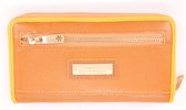 A Spark of Happiness | Wallet L Oranje | Portemonnee oranje | Dames portemonnee | Oranje effen | TO2302