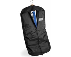 Quadra Kledinghoes - zwart - polyester - 100 x 60 cm - 1 kostuum of 3 overhemden - beschermhoes