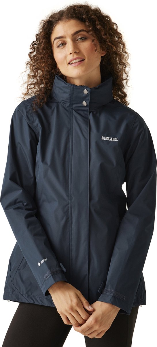 Regenjas Dames Waterproof Lichtgewicht Wandelen