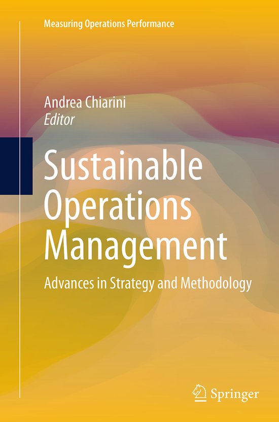 Measuring Operations Performance- Sustainable Operations Man ... - cover