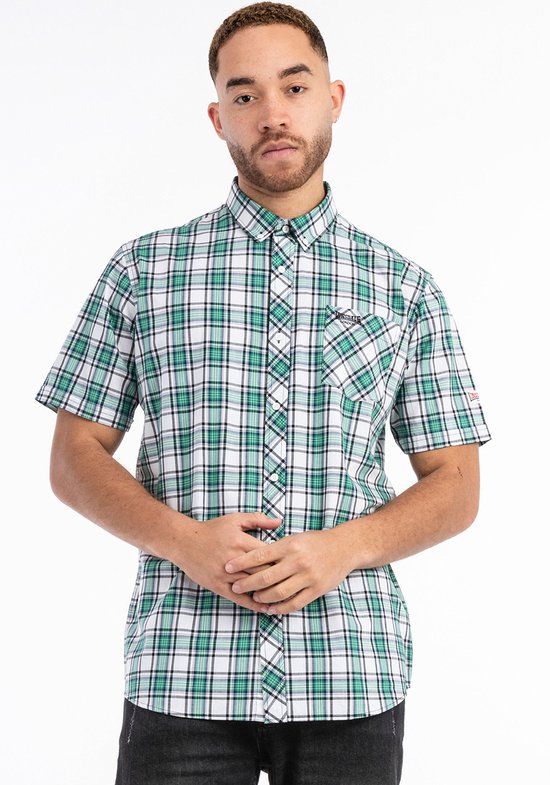 Lonsdale Herenoverhemd Korte Mouw Slim Fit