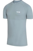 TCA Mannen SuperKnit Technisch ontworpen Gym Hardloop Trainings T-shirt - Lichtblauw, XL