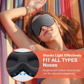 slaapmasker, comfortabel lichtblokkerend oogmasker voor mannen en vrouwen 2021, bekerslaapmasker met 3D-contouren, drukloze, zachte oogmaskers, slaapblinddoekhoezen voor op reis, dutje, slapeloosheid