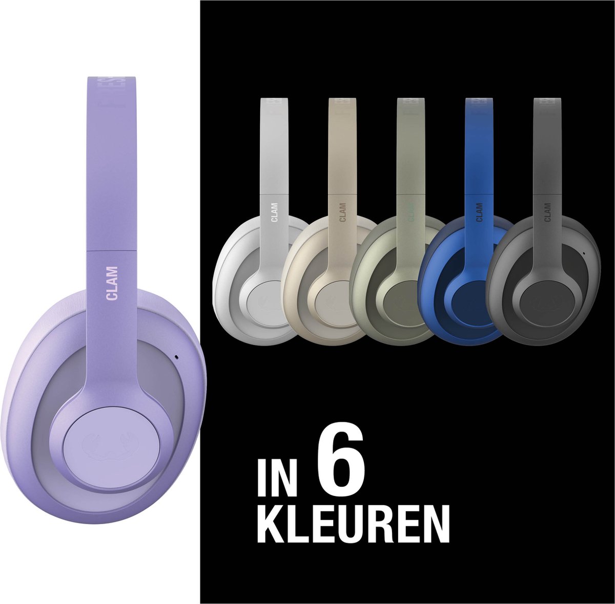 Fresh 'n Rebel Clam Blaze Draadloze Koptelefoon 80 uur - afbeelding 2