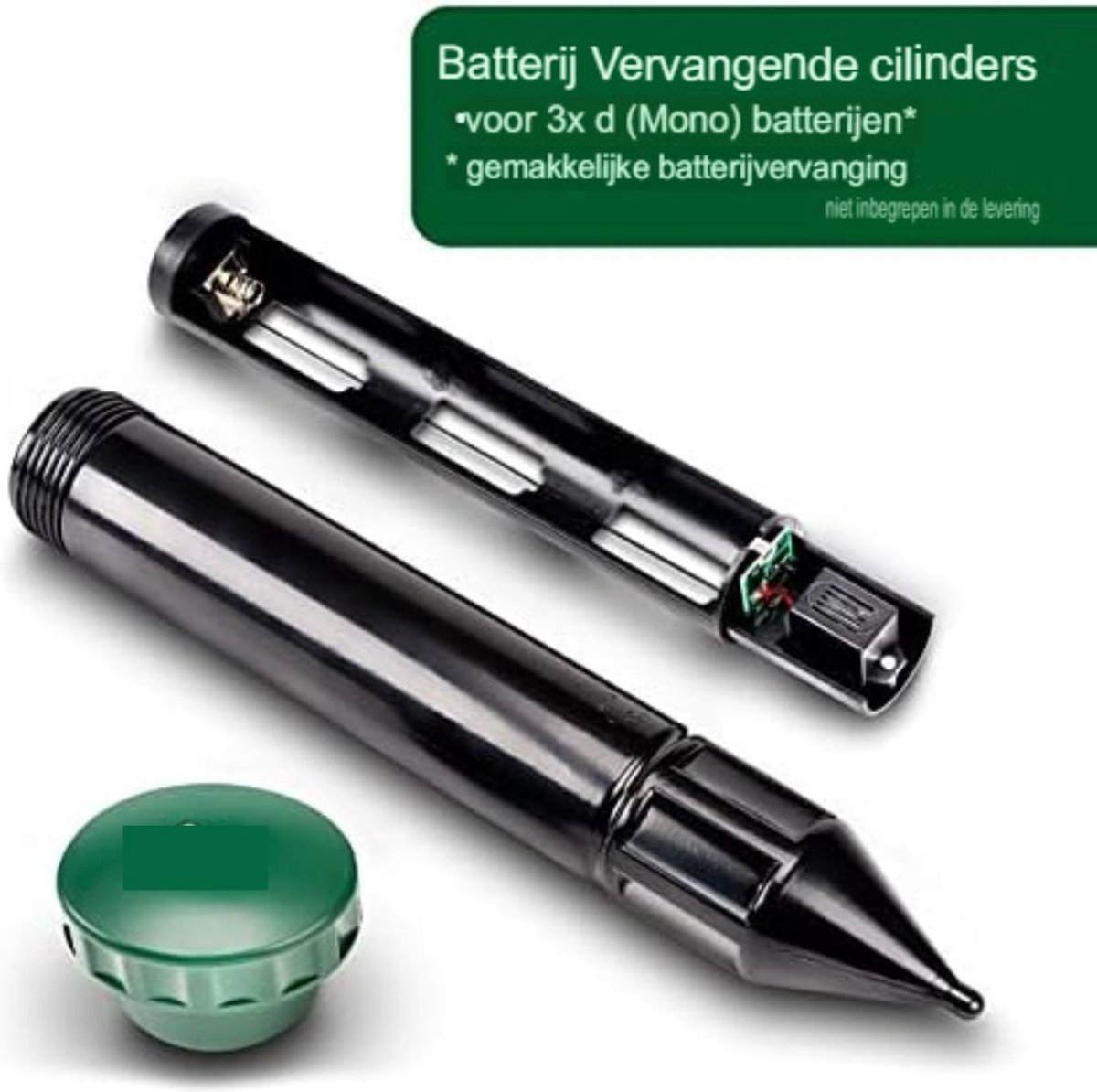 Weitech Mollenverjager op zonne-energie