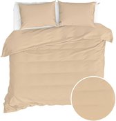 Moodit Dekbedovertrek Freya Cream - Lits Jumeaux - 240 x 220 cm - Katoen Flanel