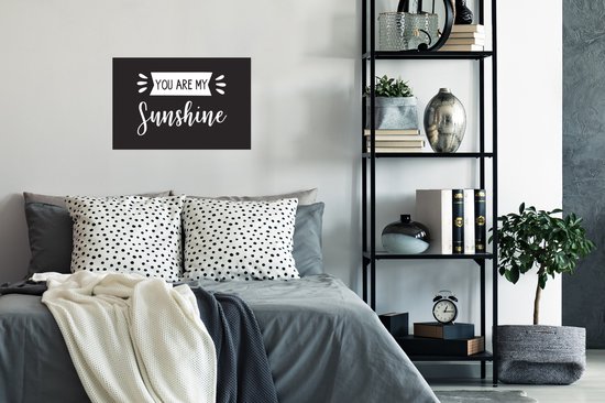 Affiche Proverbes - Citations - Tu es mon rayon de soleil - 30x20 cm