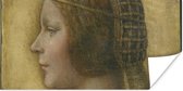 Poster La Bella Principessa - Leonardo da Vinci - 120x60 cm